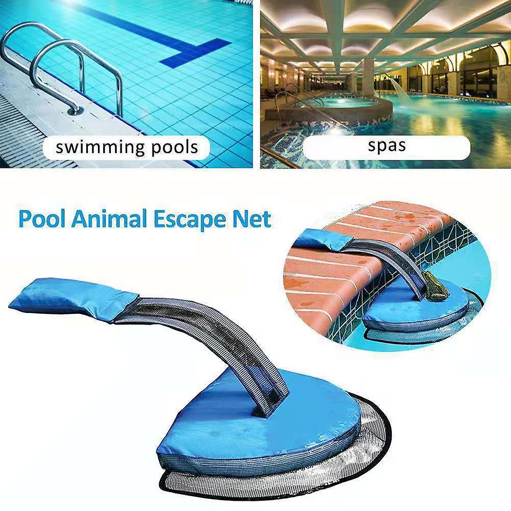 2 Rampes D'évasion Pour Piscine - 41.5x16 Cm, Pour Chiens, Chats, Faune, Piscines Hors-sol/enterrées