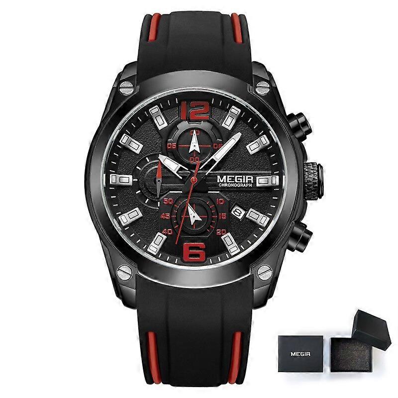 MEGIR Esporte Cronógrafo Relógios de Quartzo Dropshipping