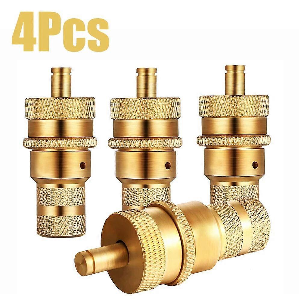 Universal Offroad Tire Deflators Automatic 6-30 PSI Brass Tyre Deflator Tire Pressure Relief Valve For Car Truck Motorcycle Jeep-Motor Vehicle Wheel P