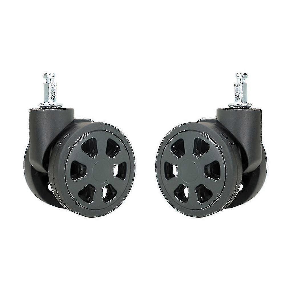 Kestävät vaihtopyörät Yleiskäyttöiset hiljaiset pyörät Monipuoliset pyörät 1 pari matkatavaroille Tasainen rullaus ja helppo asentaa-Yvan