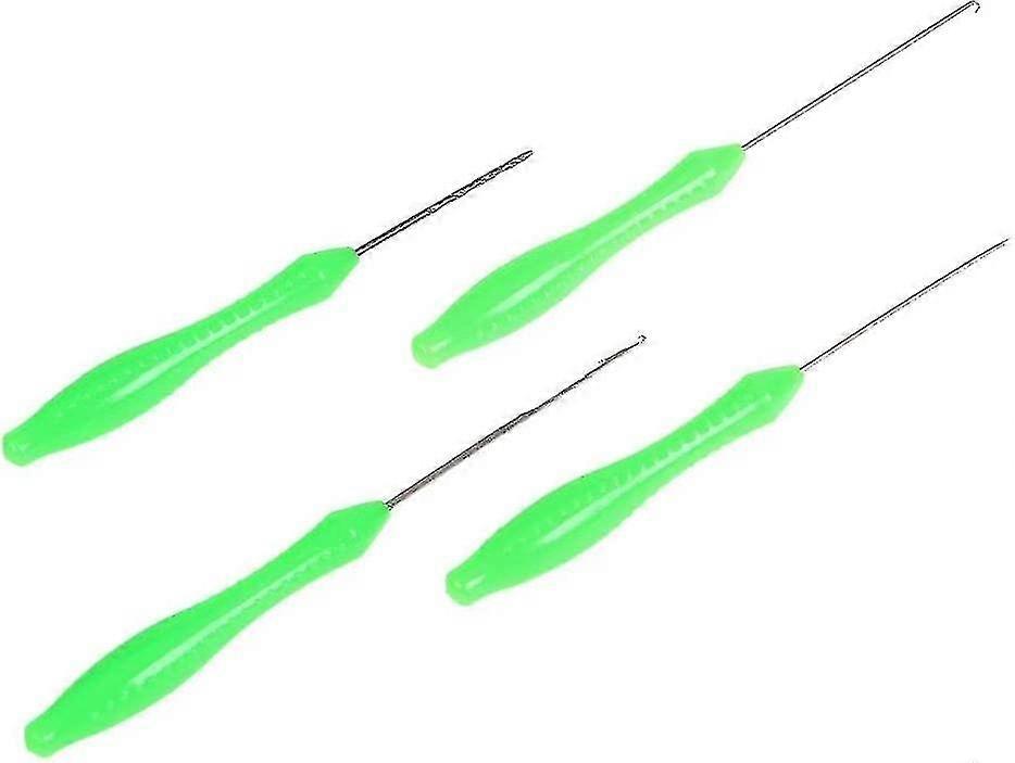 4stk Fiske Rigs Needle Kit Agn Fisk Pellet Needle Set Hook Drill Holder Stringer Baiting Rig Tool Karpe Fiske Terminaler