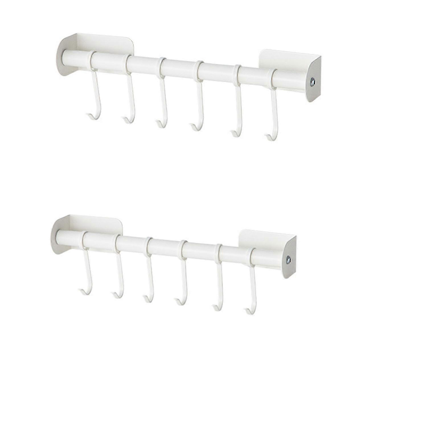 Hanging rod support white 30cm