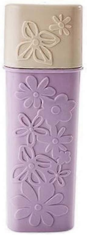 2 Pack Travel Plastic Portable Toothbrush And Toothpaste Box Random Color