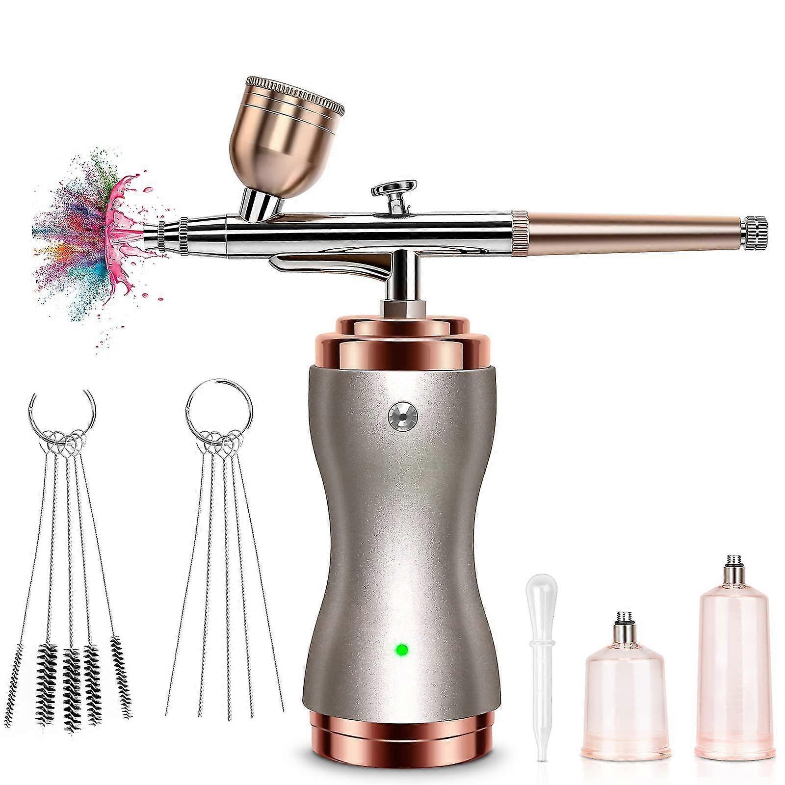 Airbrush Set Sprayer With Compressor Handheld For Cake Decorating Model Nail
