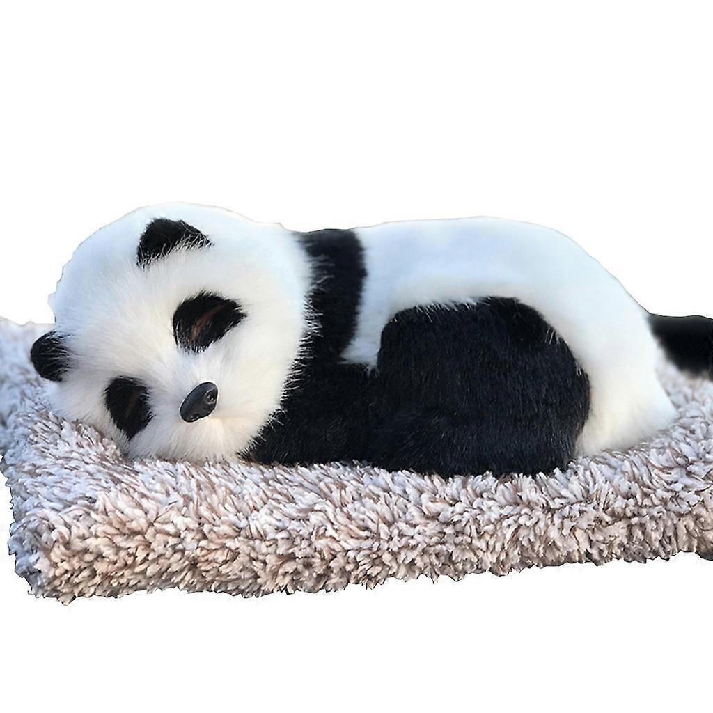 Plush Activated Carbon Decoration Sleeping Dog Toy Dashboard Auto Air Freshener