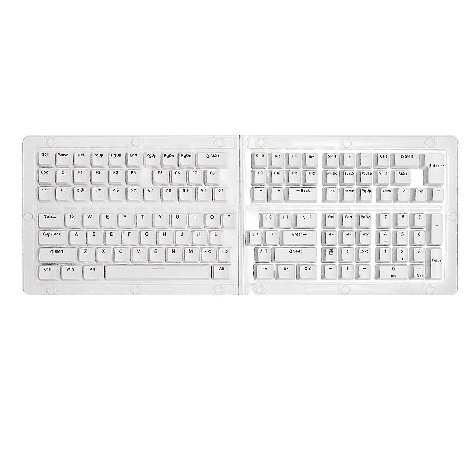 Oem Profile Double Shot Pbt Keycaps For 132 Keys Mechanical Mx Switches Keyboard