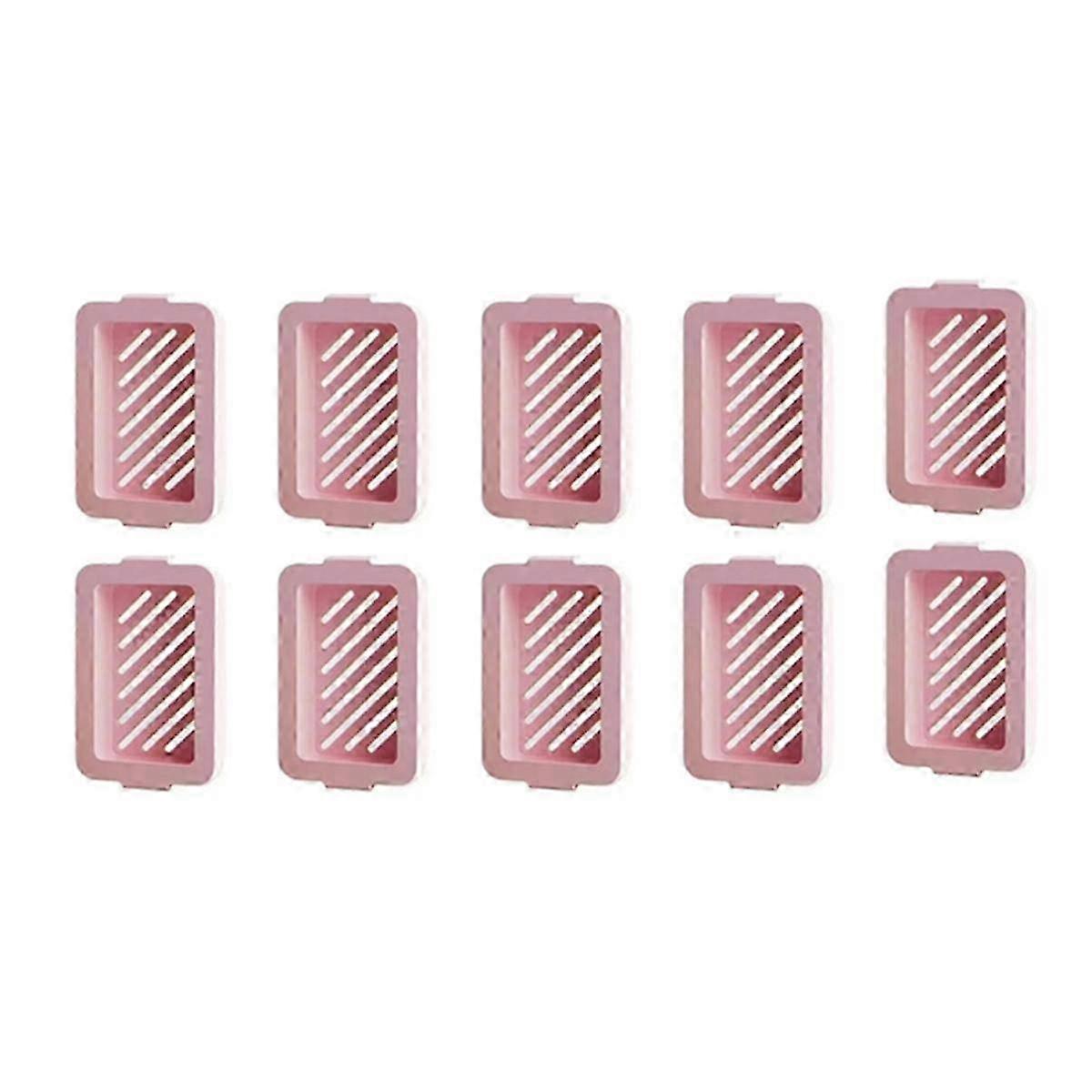 صندوق فقاعة صابون شبكي عالي المرونة ، صندوق صابون رغوي متعدد الوظائف ، صندوق صابون رغوي شبكي ، وردي