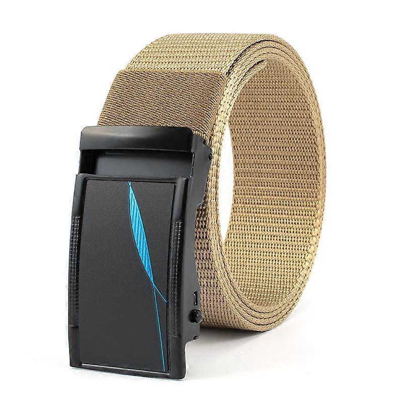 2022 חדש חגורה מעוצבת לגברים עסקים מזדמנים ניילון אוטומטי חגורת אבזם קלועה חגורה חיצונית ספורט חגורה טקטית באיכות גבוהה