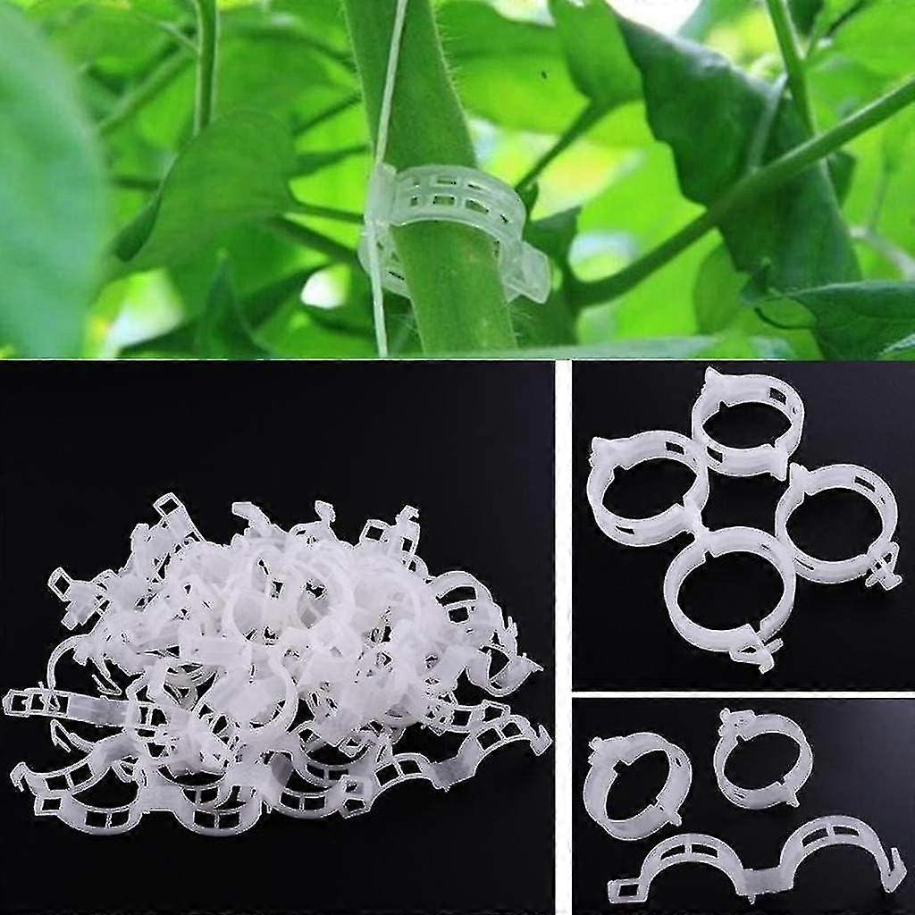 100 Pieces Vegetable Garden Tomato Trellis Clips