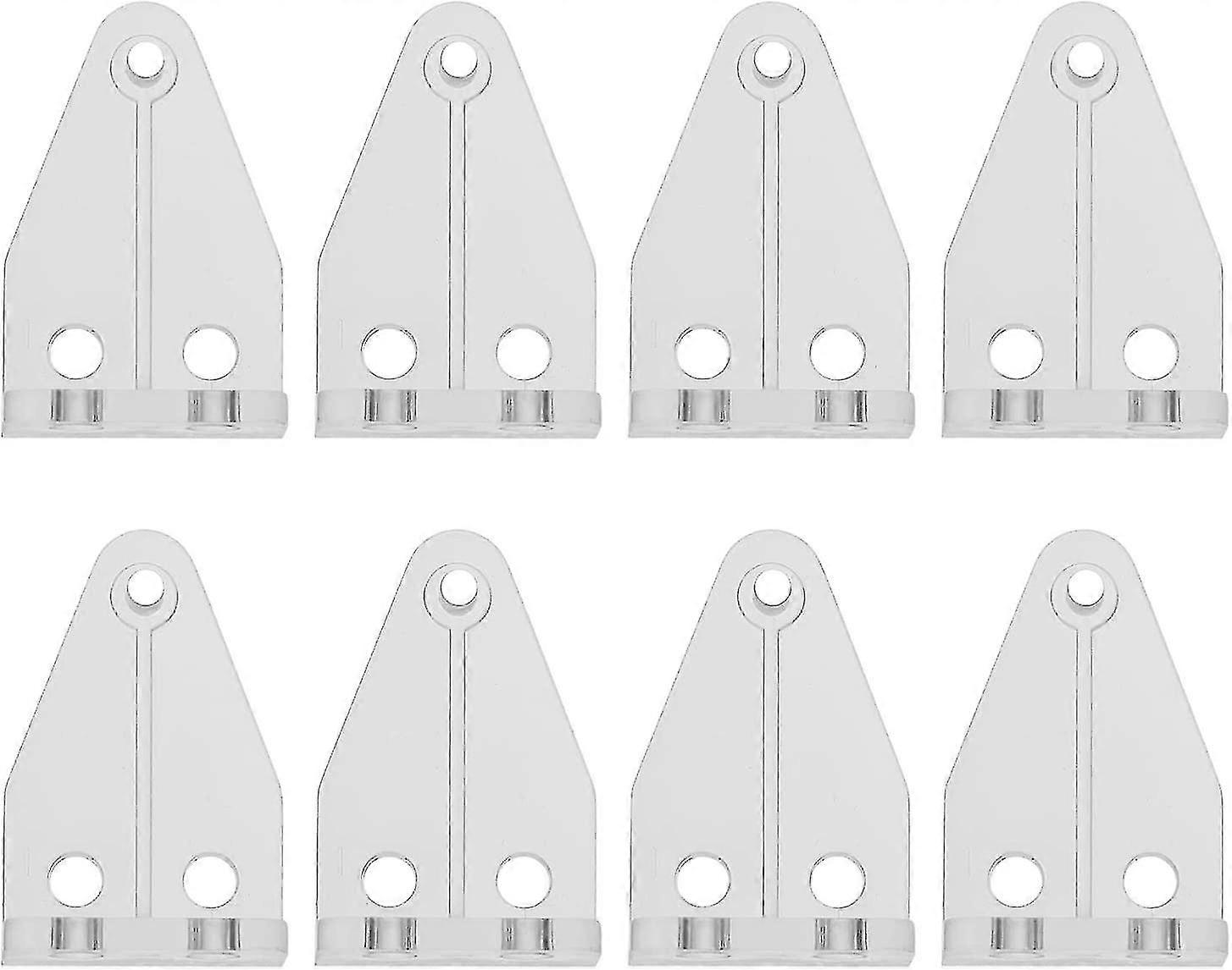 8pcs Blinds Fixing Brackets Blinds Hooks Clear Plastic Valance Fixing Clips Blind Windows Tilt Hook For Home Shop