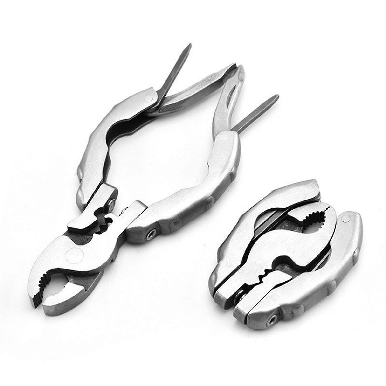 Mini-Multitool-Messer 9 in 1, kleines Taschen-Multitool mit Messer und Zange
