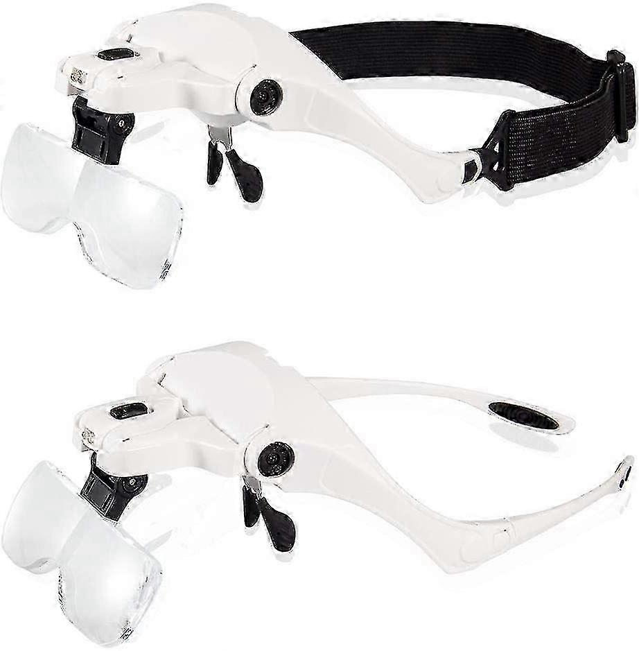 Head Magnifying Glass, Lighted Magnifying Glass Headband Magnifying Glass