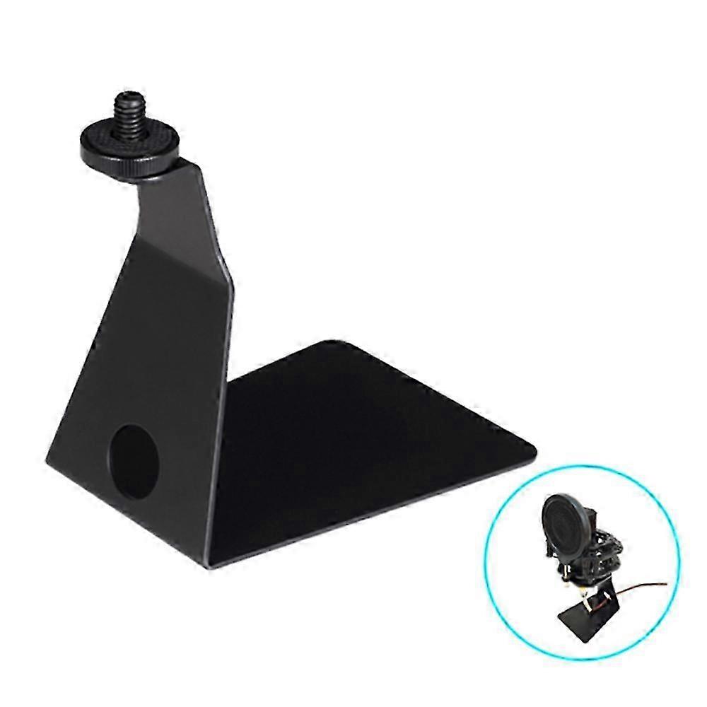 Desk Microphone Triangle Holder Shockproof L Shaped Microphone Stand Mount Non Mic Bracket Rack For