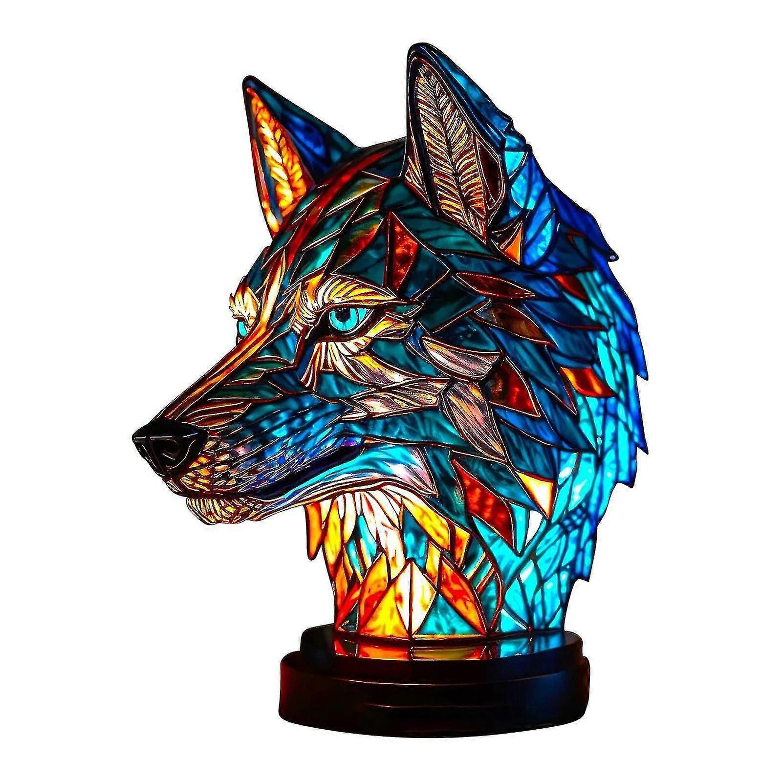 フラットメタル卓上装飾と家の装飾動物テーブルランプシリーズボリス