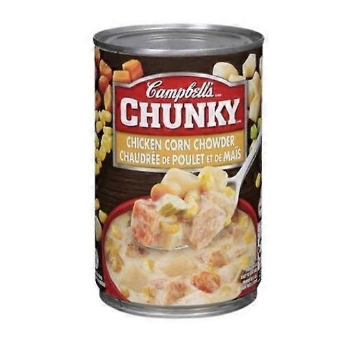 Campbell's Chunky Chicken Corn Chowder Soup, 515 ml (Kiste mit 12 Stück)