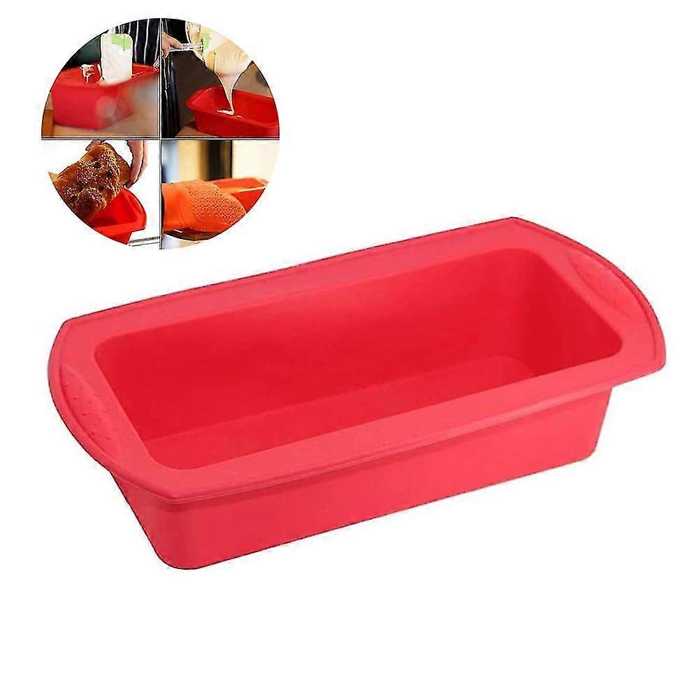 Silicone Bread Pan And Loaf Pan, 27 Cm, Non-stick, Easy To Clean Baking Pan For Cakes And Breads