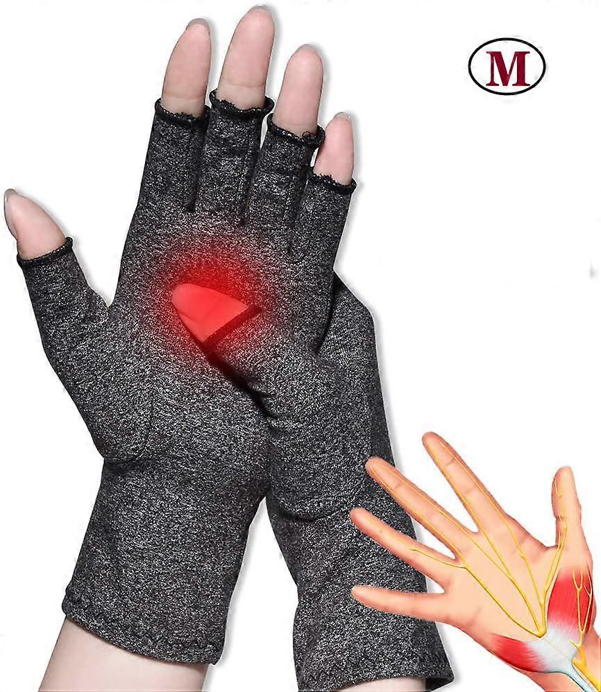 Luvas quentes de meio dedo, luvas sem dedos