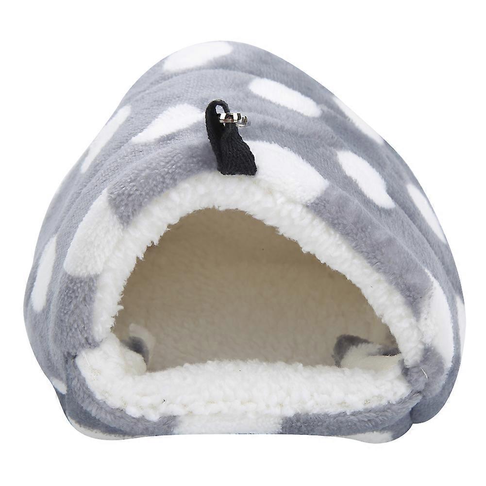 Warm Hamster Hanging Hammock with Large Dots - Small Pet Accessories