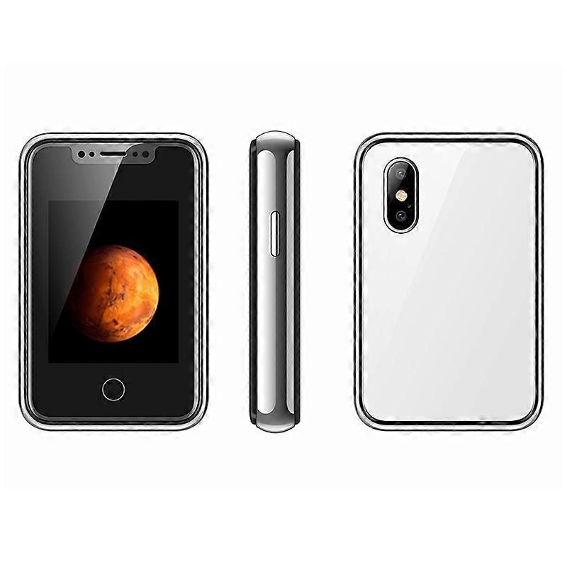 8XR 1,77 polegadas Mini Celular Dual SIM Dual Standby Tela Sensível Ao Toque Celular