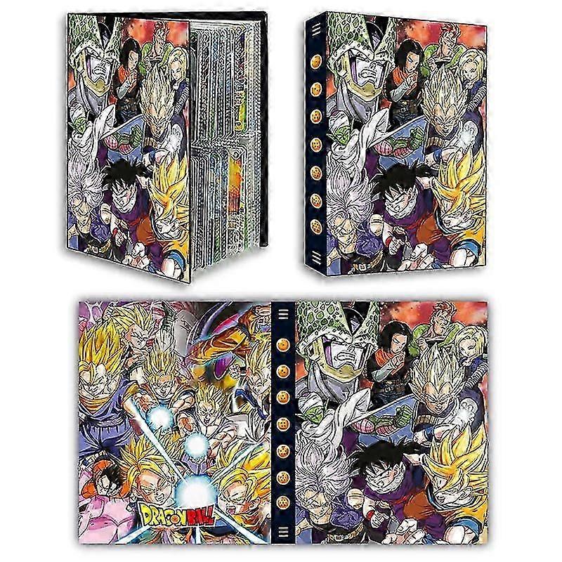 Ball Son Goku Vegeta Frieza 240pcs游戏架活页夹Vmax游戏儿童玩具