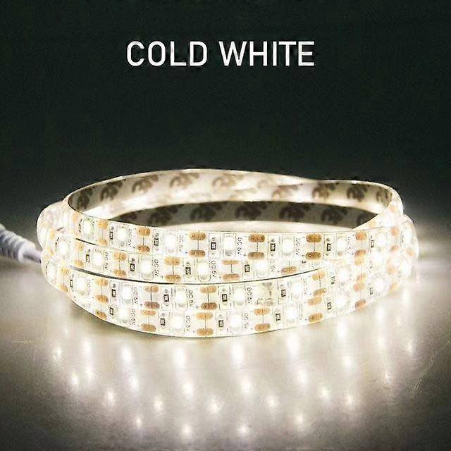 Led Light Strip PIR Motion Sensor Induction Led Strip Battery 60leds/m 2835smd Under Bed Lamp For Closet Wardrobe Cabinet Stairs