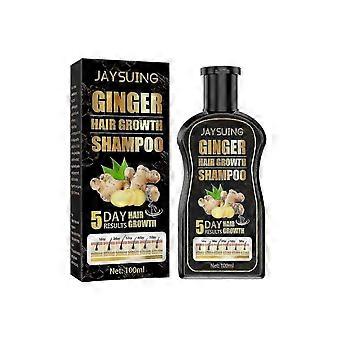 Jaysuing Ginger Conditioning Shampoo Rinfrescante Anti-Dandruf E Allevia Il Prurito Capelli Solidi Capelli Densi Anti-Goccia Idratante Morbida Lanugine