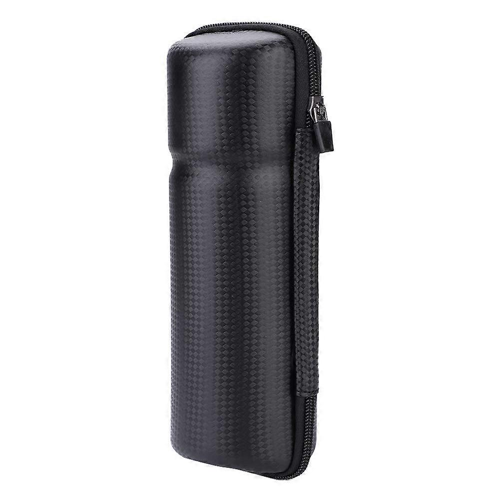 Carbon Black Bicycle Tool Bag with Hard Shell
