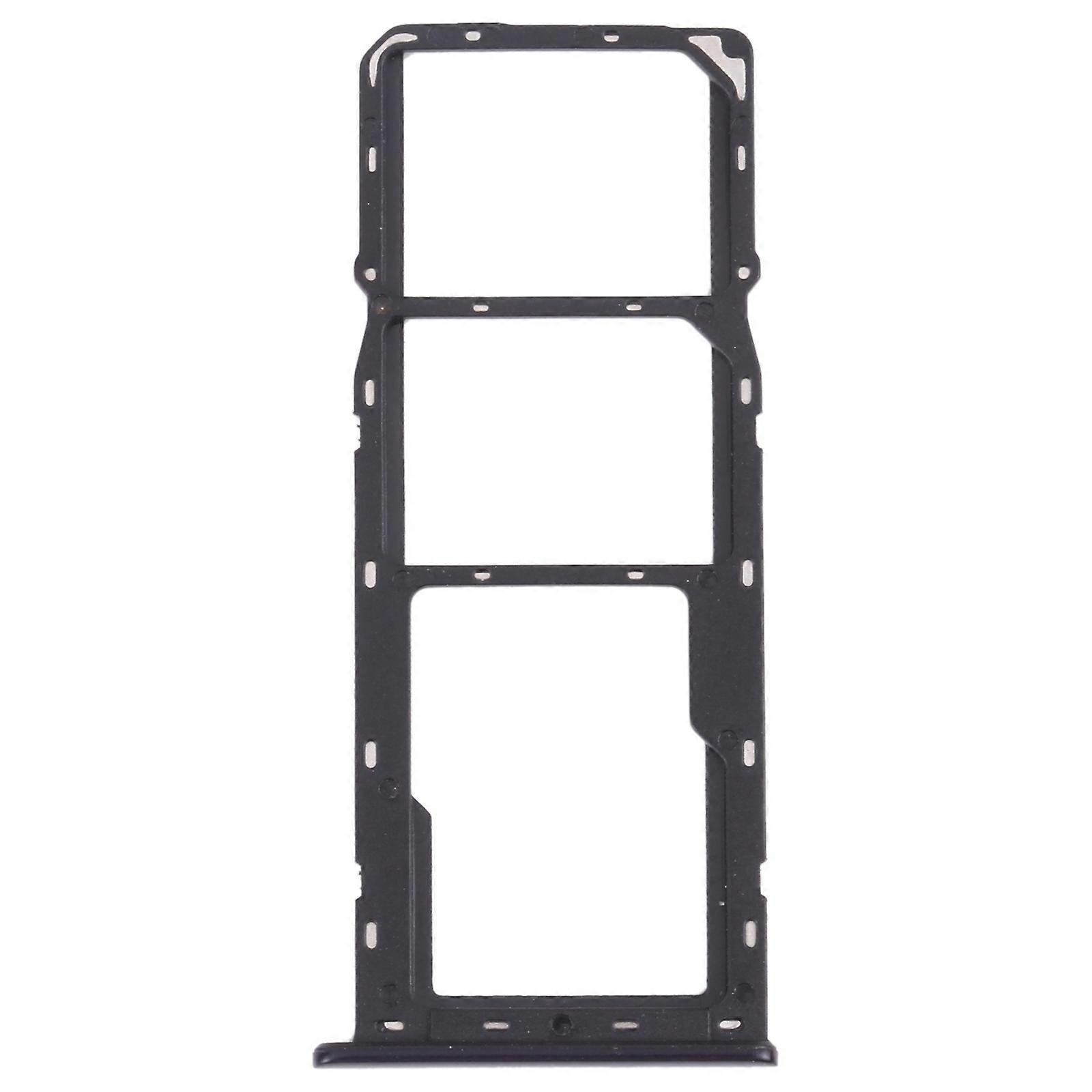 For OPPO A12 CPH2083, CPH2077 SIM Card Tray + SIM Card Tray + Micro SD Card Tray