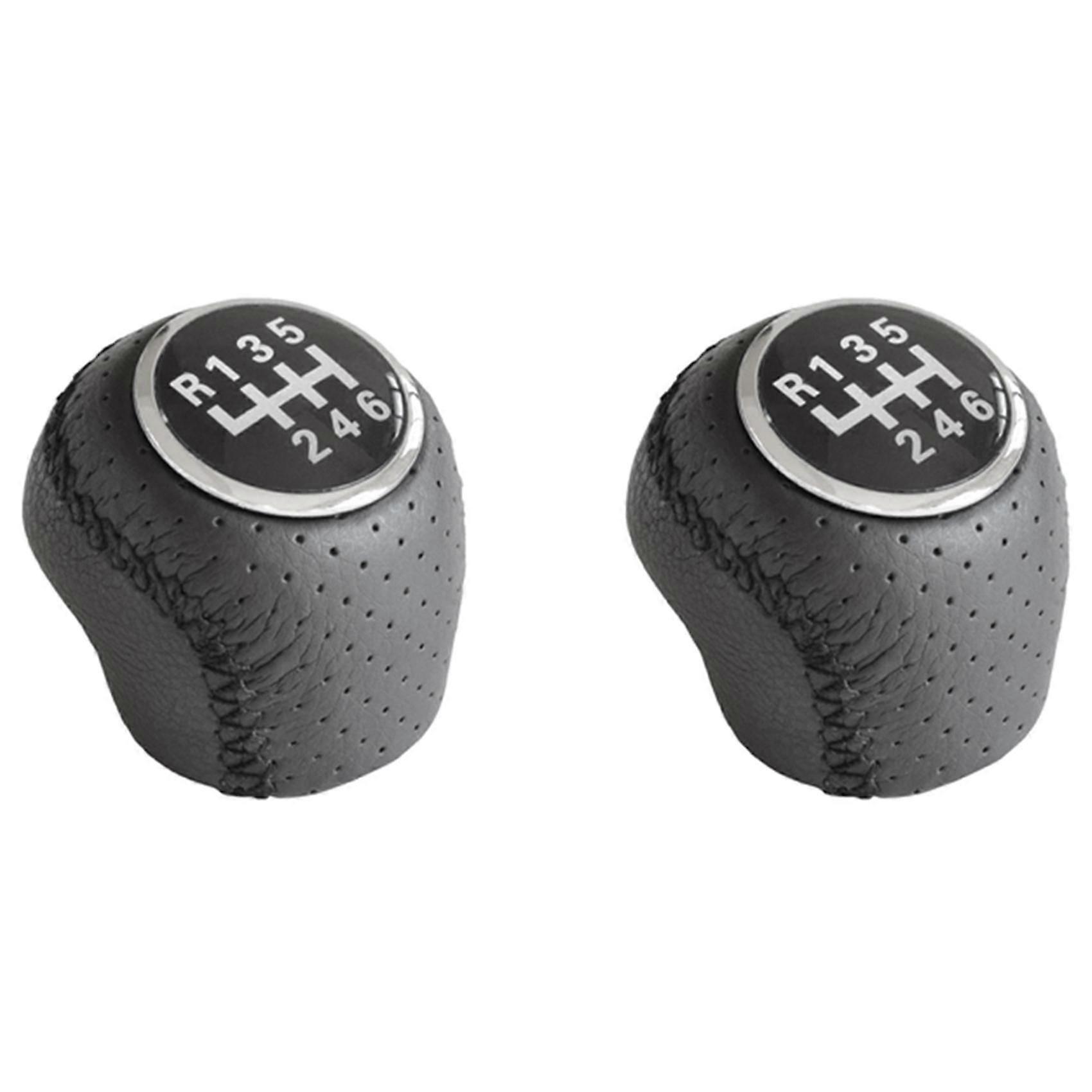 2X 6 Speed Manual Shift Knob suitable for Jumper Relay Ducato Boxer