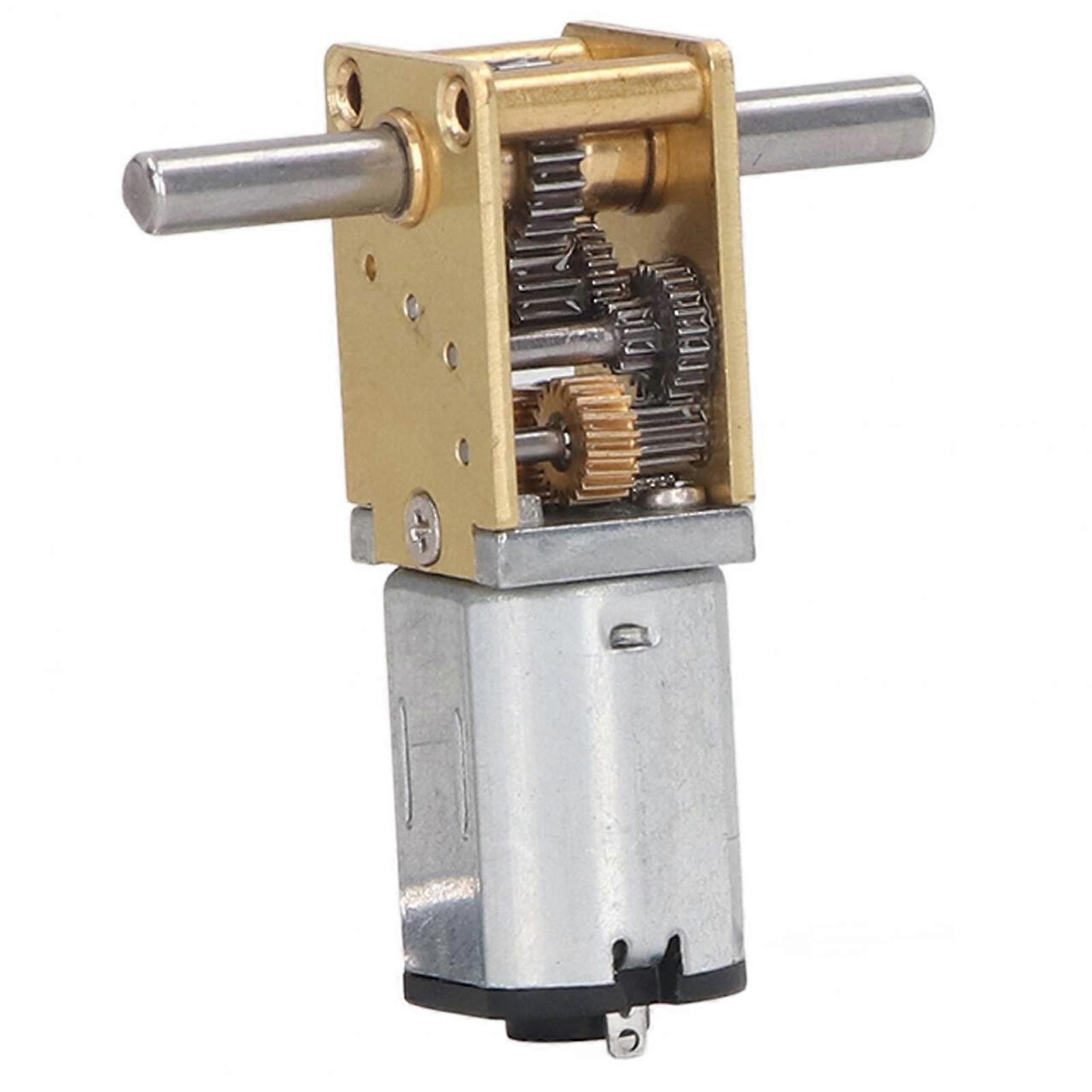 Turbo Worm Geared Motor DC3V 13RPM Mini Brushed Micro 2 Shaft