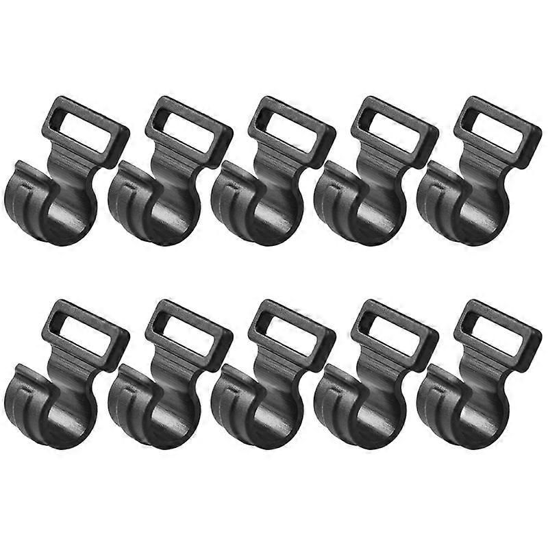 10Pcs Tent Hooks Camping Caravan Awning Tent Wind Rope Clamp Tent Clip Windproof