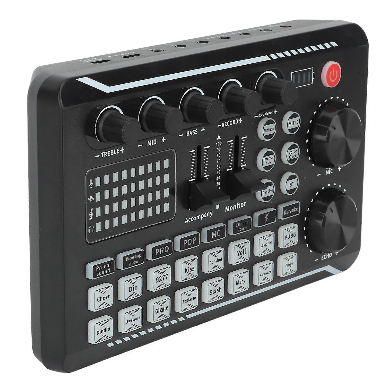 Sound Card, Live, Noise Reduction