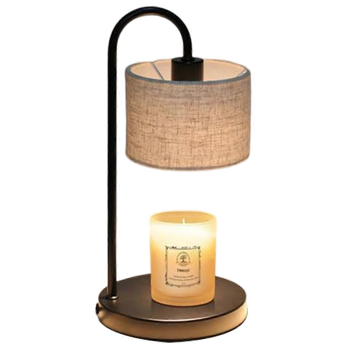 Chauffe-bougie électrique avec minuterie, intensité variable, avec ampoules de rechange, compatible avec la décoration de la chambre à coucher.