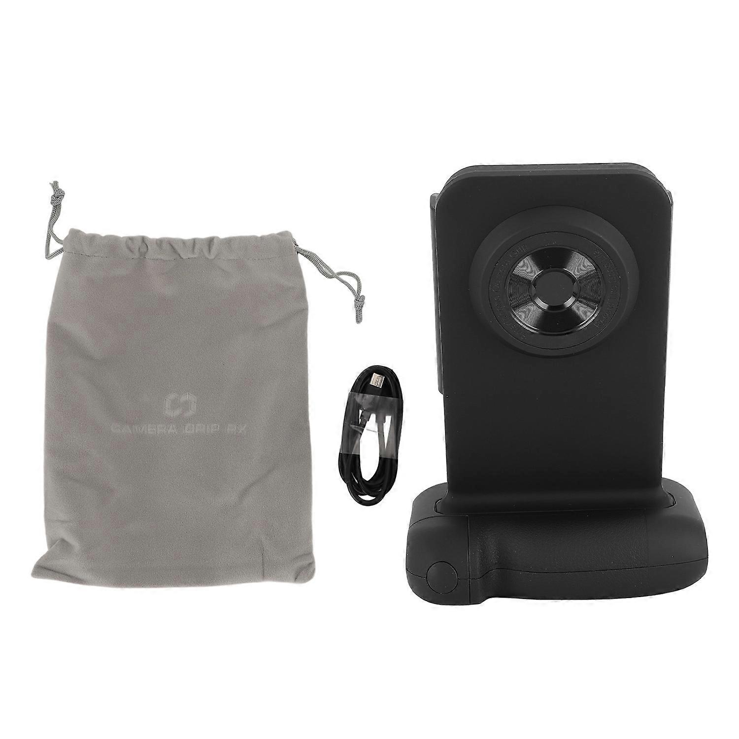 Phone Camera Grip Magnetic BT Wireless Shutter Remote Control 5200mAh 90 Degree Rotatable Cold Shoe
