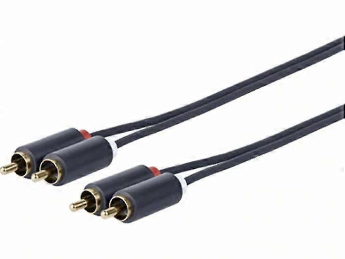Audio Video Cable - VivoLink - PRORCARCA3 - 3 m - 2 x RCA - Black