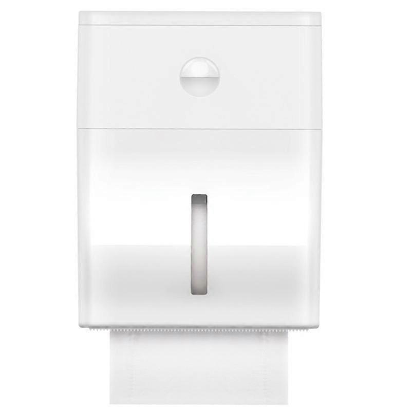 Bathroom Toilet Paper Holder Waterproof Wall Mounted Roll Paper Storage Box Shelf