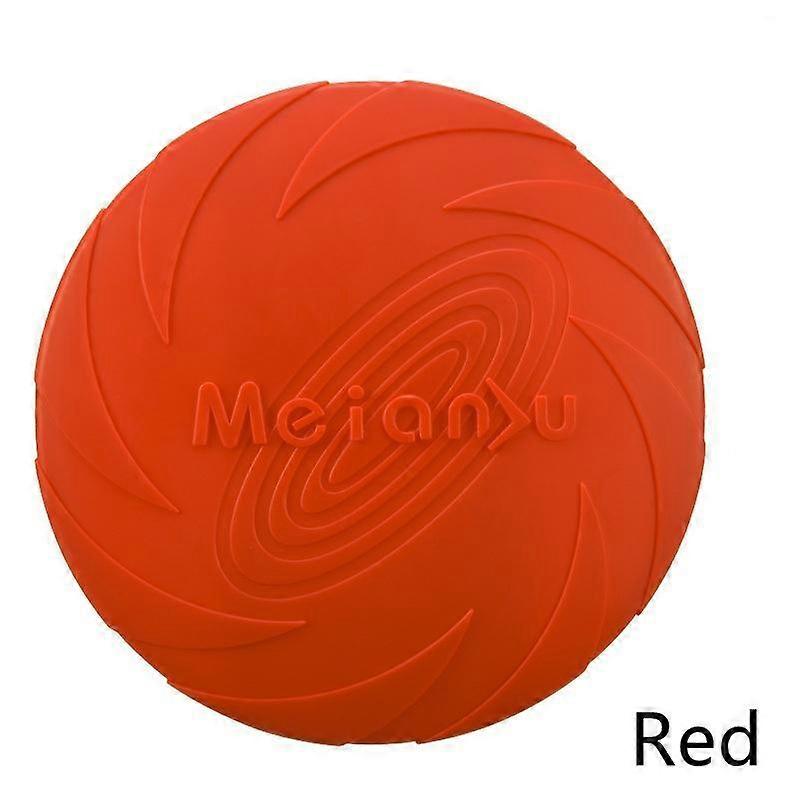 Pet Dog Flying Disk Toy Silicone Environmentally Friendly Dog Chew Toy Dog Puppy Interactive Training Pet Supplies ZPG
