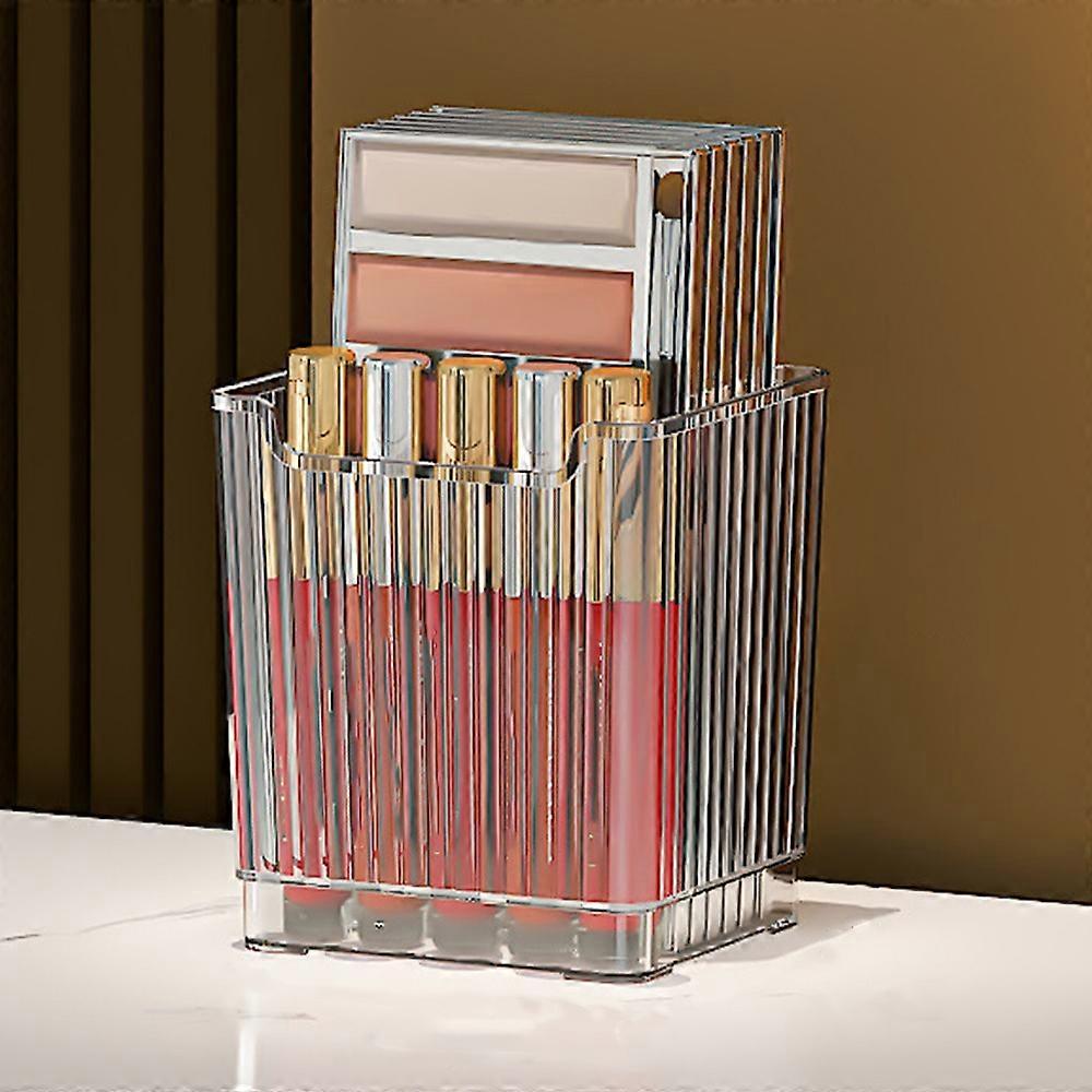 Refrigerator Organizer Box Fridge Door PET Storage Case Container,Single Layer/Size S