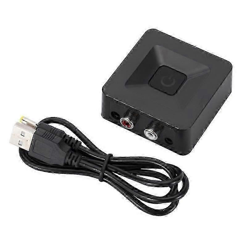 Bluetooth-compatible Receiver Rca 5.0 Plug 3.5 Aptx Ll 5.0mm Aux Jack FP