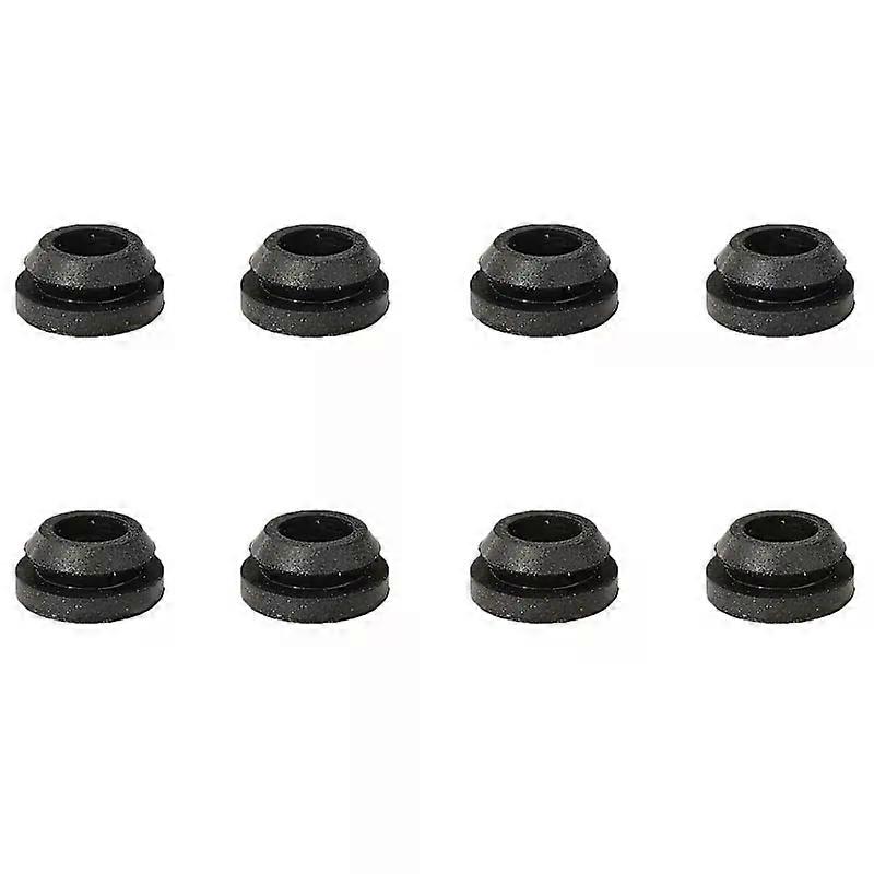 8 pezzi di passacavi per fornelli per camper, kit passacavi per fornelli per camper griglie per fornelli in gomma nera per fornello per camper riducono efficacemente i graffi