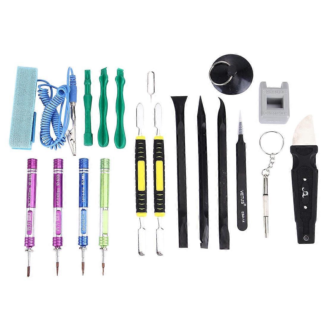 Appropriative Professional Screwdriver Repair Open Tool Kit with Leather Handbag For iPhone 7 & 7 Plus