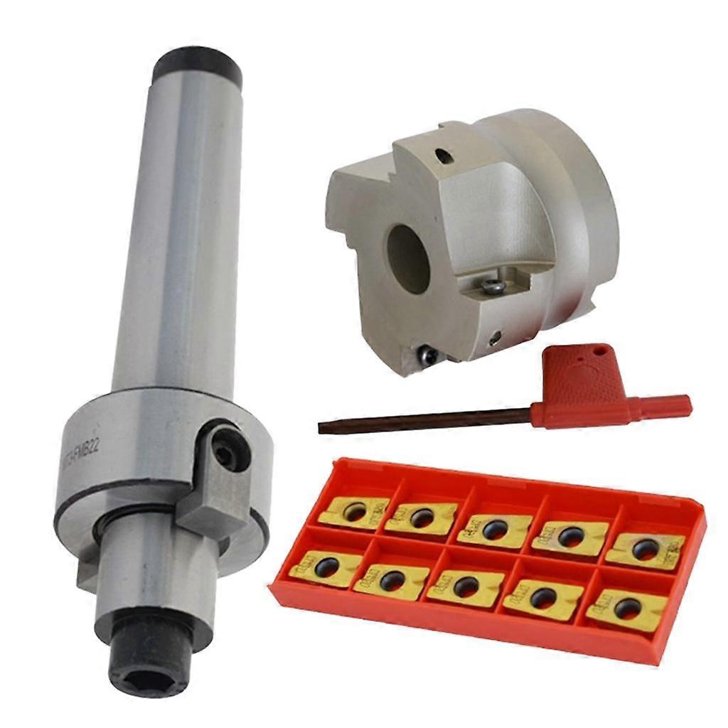MT3-FMB22 Outils de fraisage Porte-fraise Fraise 10 pièces APMT1604 Inserts Sets