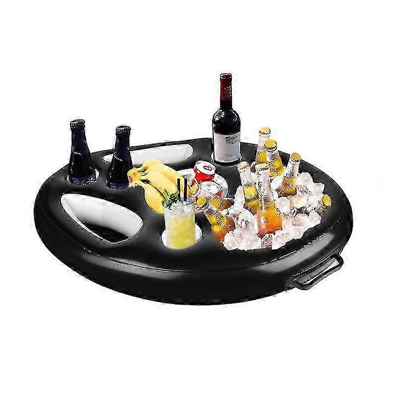 Swimming Pool Beach Circle Floating Drink Holder Inflatable Coaster Cup Stand Cup Holder