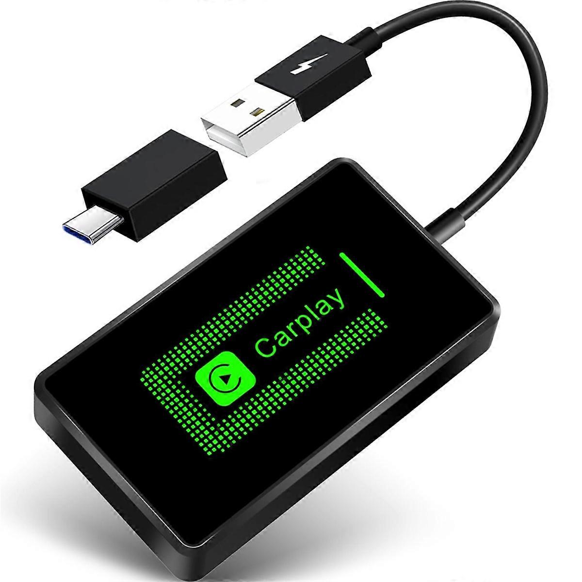 Wireless CarPlay Adapter for Device,Adapter for Convert Factory Wired to Wireless CarPlay Adapter Pl
