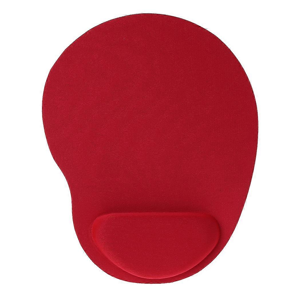 Environmental Friendly EVA Bracers Mouse Pad Computer Games Creative Solid Color New Type Mouse Pad  Red