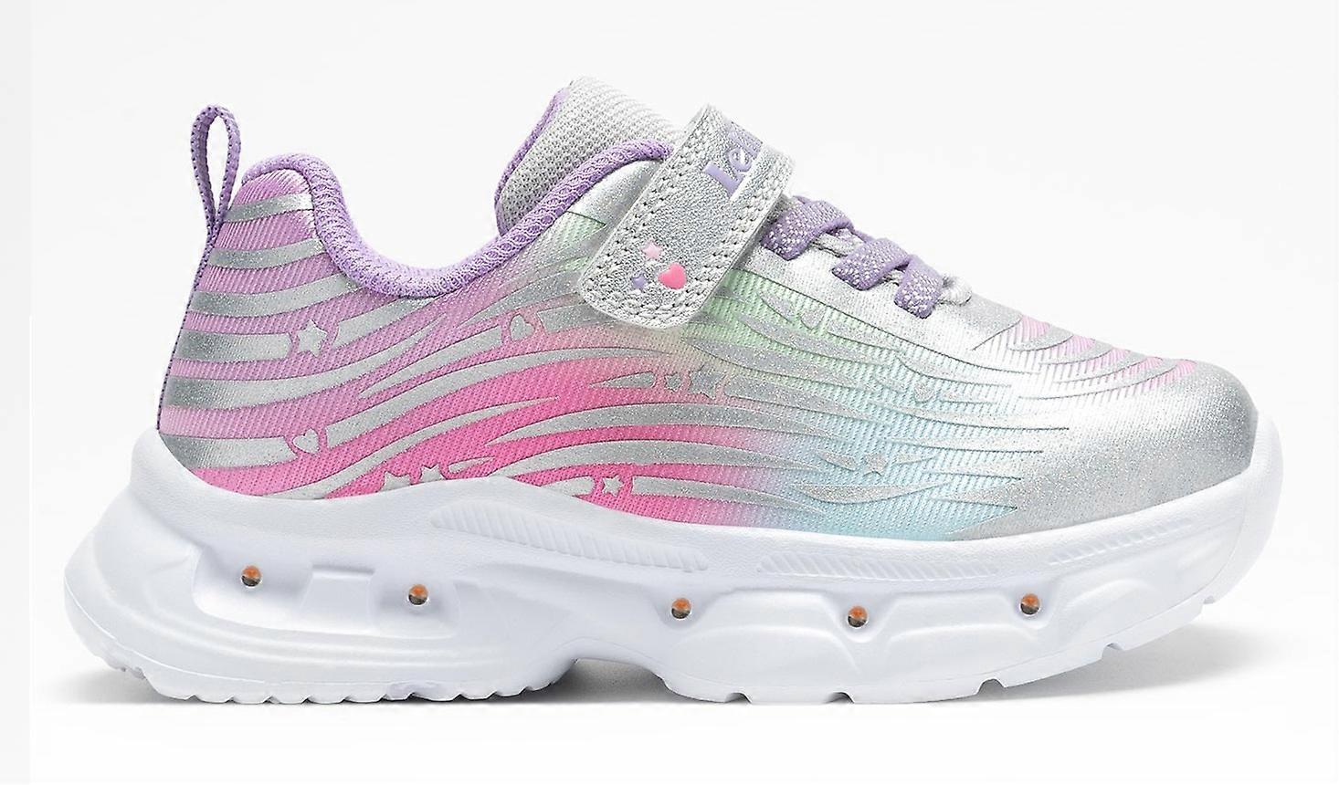 Lelli Kelly Giorgia Silver Lights Trainers