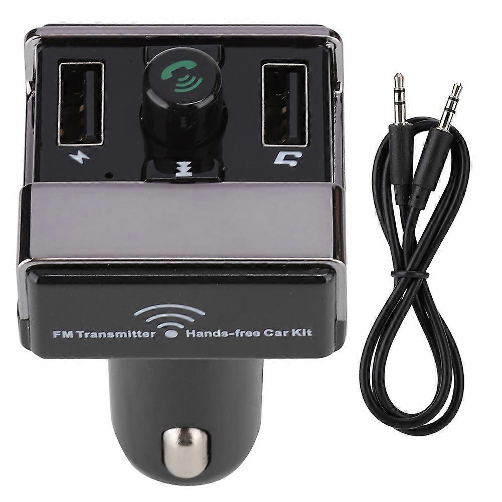 A7 Car Kit Bluetooth MP3 Player FM Transmitter Wireless Radio Adapter Dual-port USB Charger