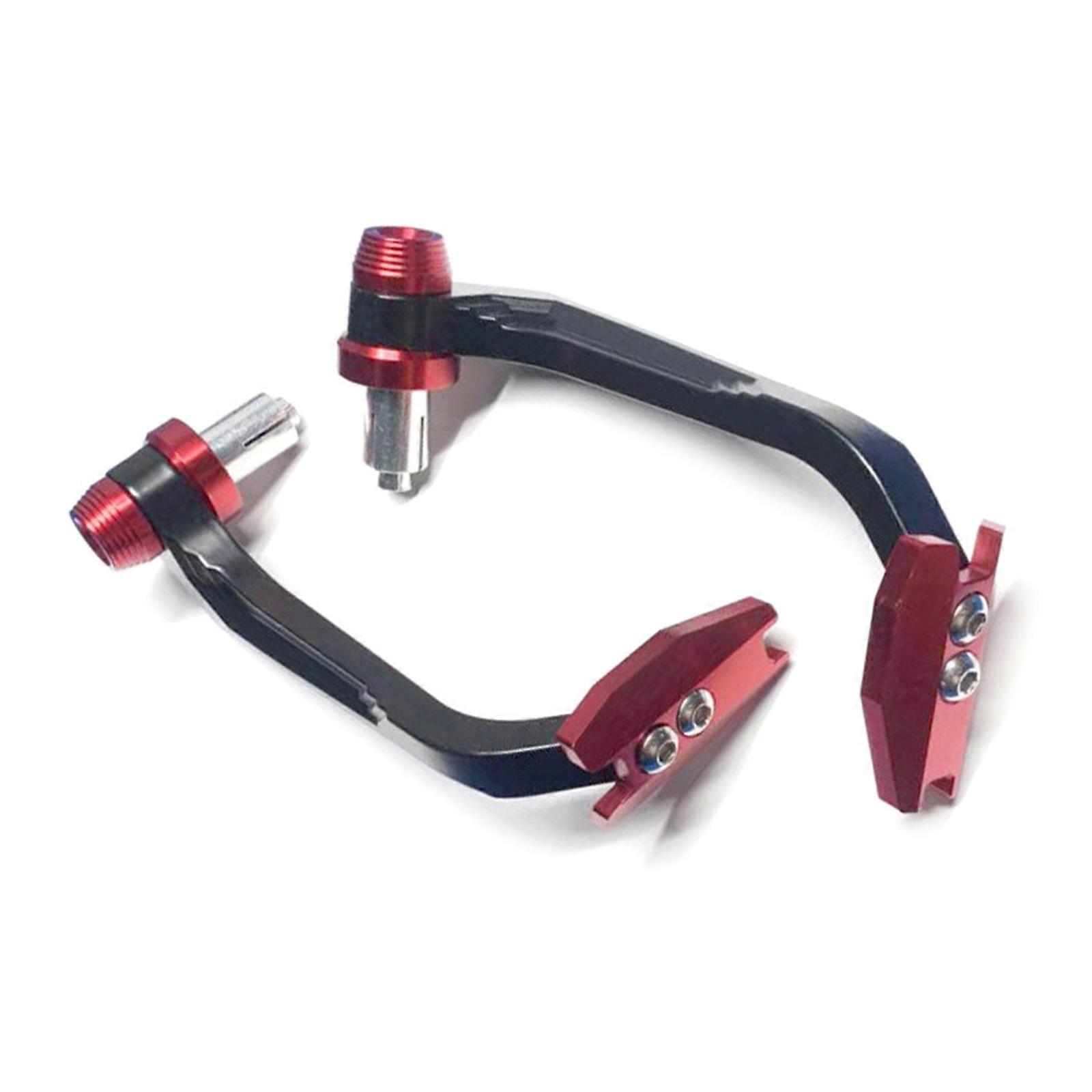 Motorcycle Bow Guard Brake Clutch Handguard for R3 R1 Universal for Protection Professional Racing Handguard 2x Red