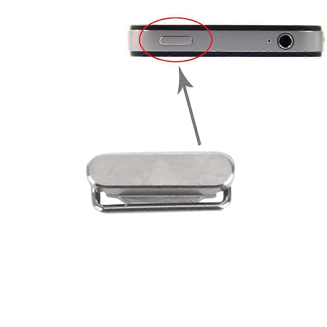 Botón de bloqueo COMPATIBLE Interruptor de llave de encendido / apagado para iPhone 4S