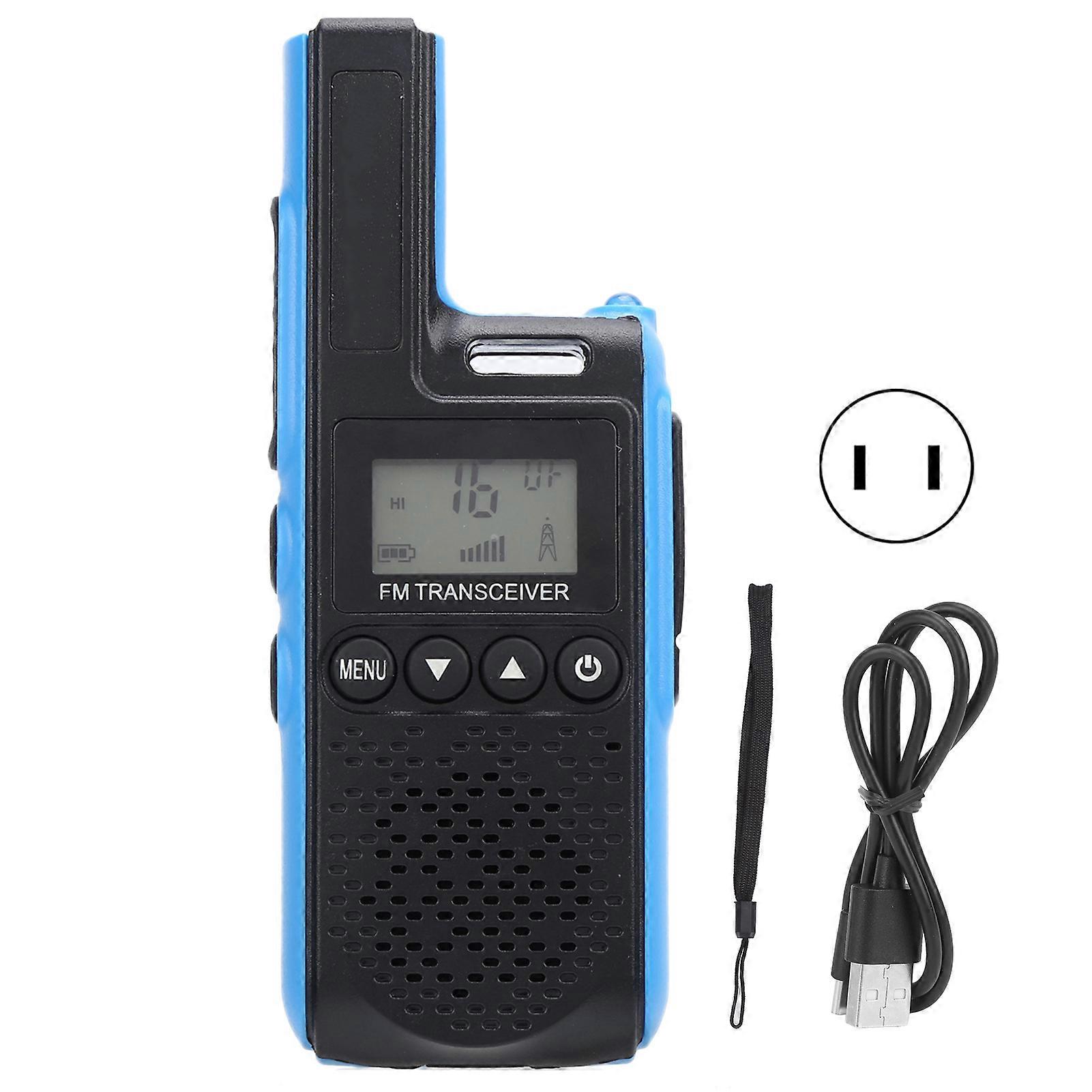 Stylish Handheld Walkie Talkie - 2-Way Radio with HD Screen & Clear Sound Quality